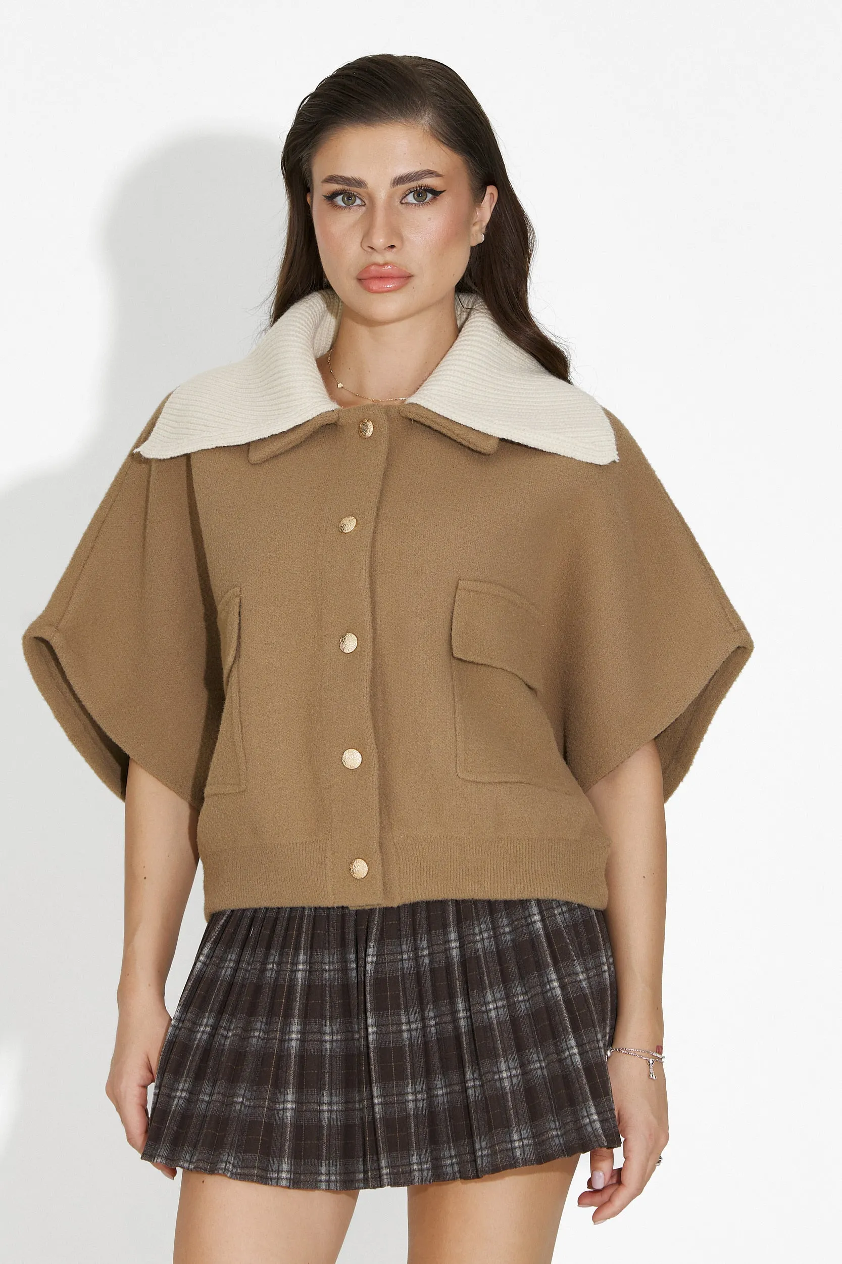 Jacheta dama casual maro Cariolia Bogas sold by bogas product image thumbnail 2