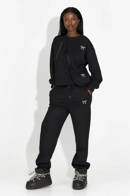 Trening dama casual negru Serelis Bogas sold by bogas