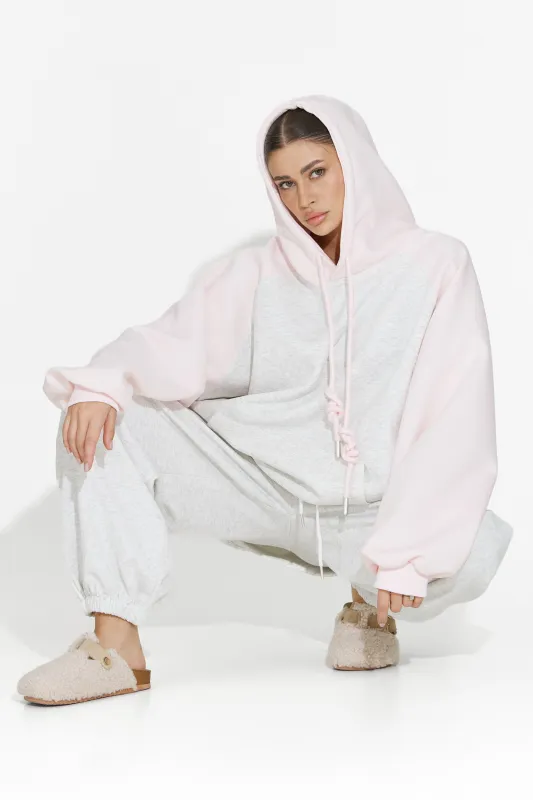 Hanorac dama casual roz Tavric Bogas sold by bogas