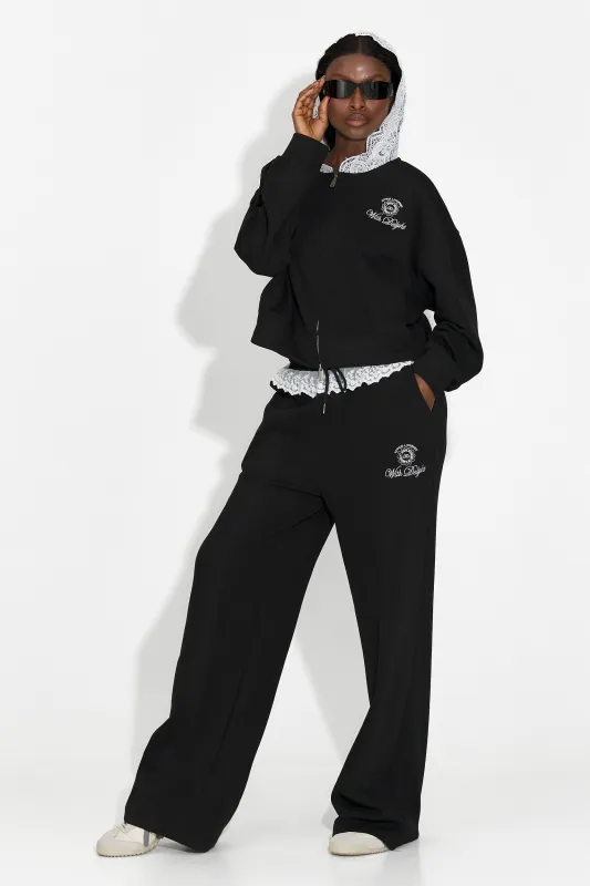 Trening dama casual negru Kiva Bogas sold by bogas