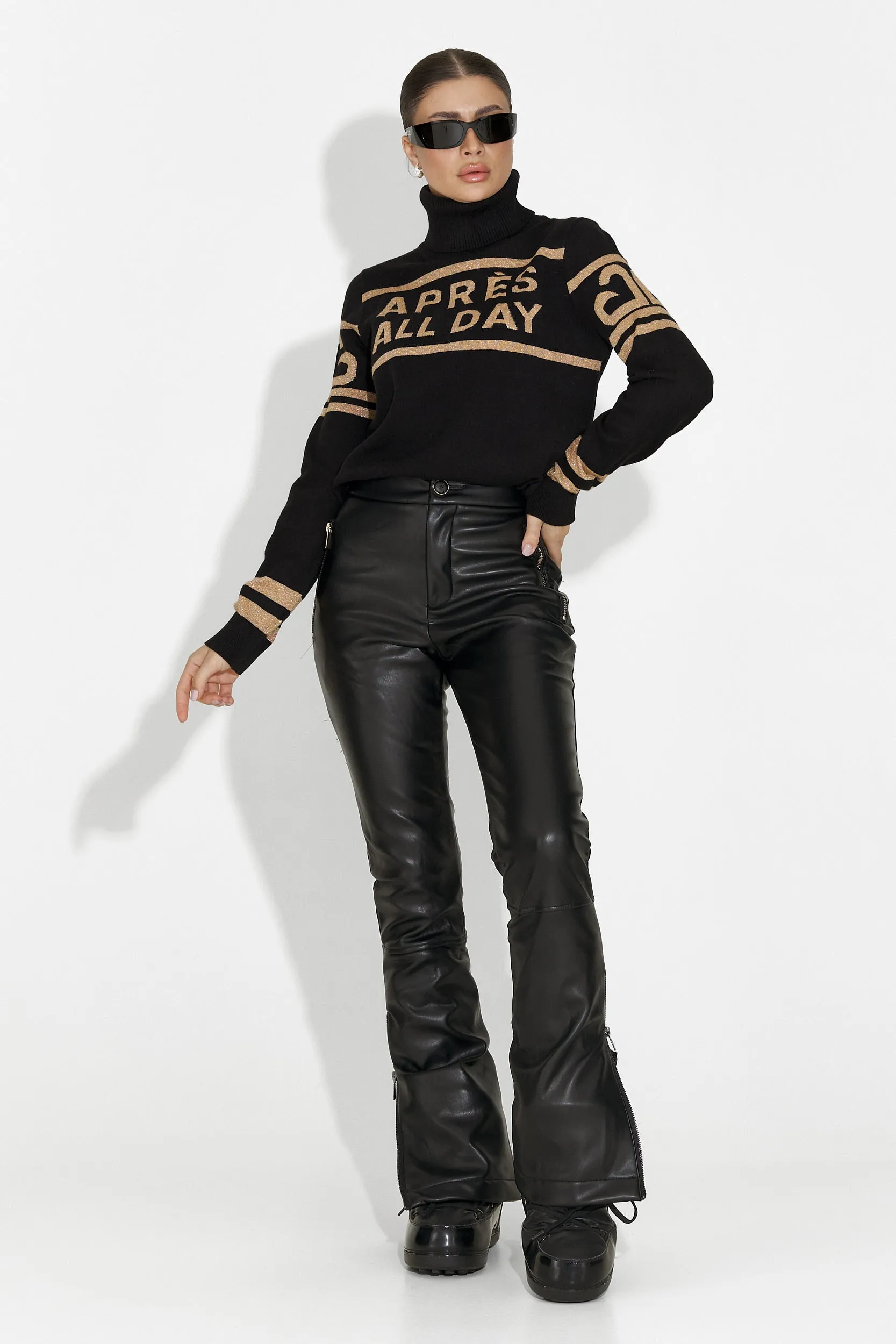 Pulover ski dama negru Jovelia Bogas sold by bogas product image thumbnail 5