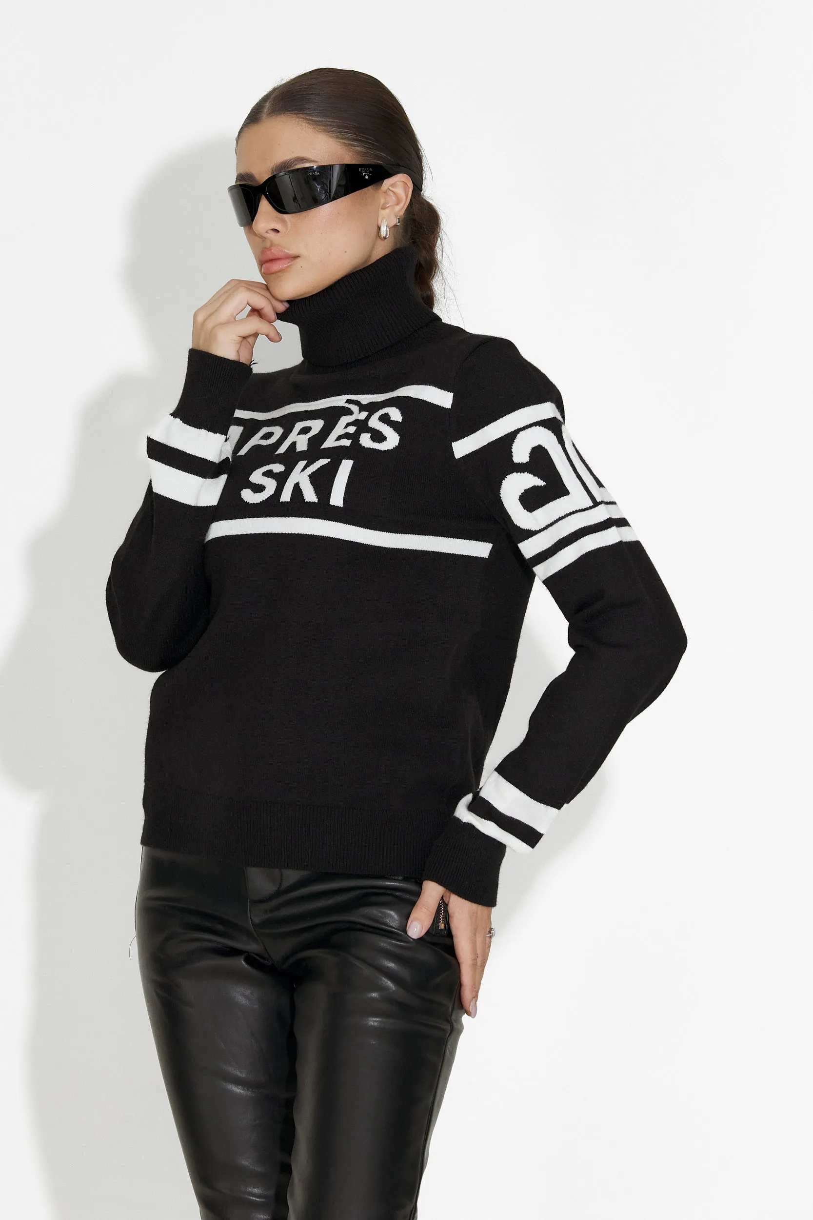 Pulover ski dama negru Sonira Bogas sold by bogas product image thumbnail 3