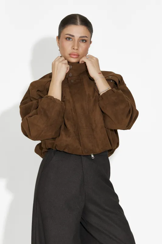 Jacheta dama casual maro Trinidad Bogas sold by bogas