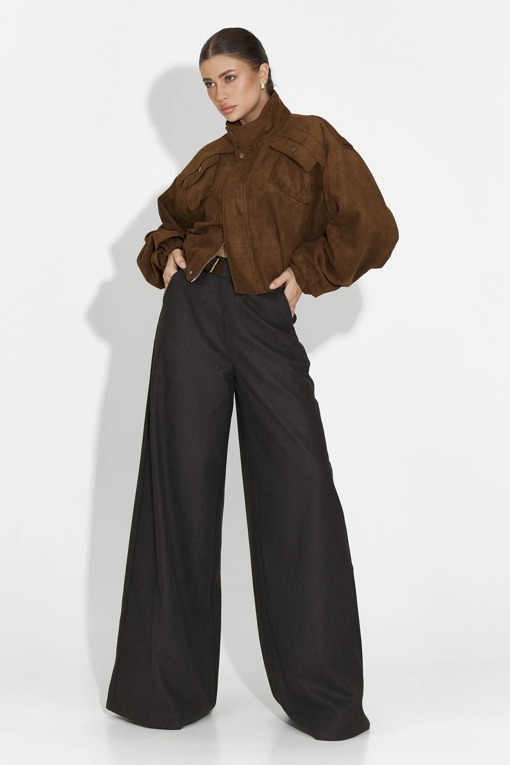 Jacheta dama casual maro Trinidad Bogas sold by bogas product image thumbnail 4