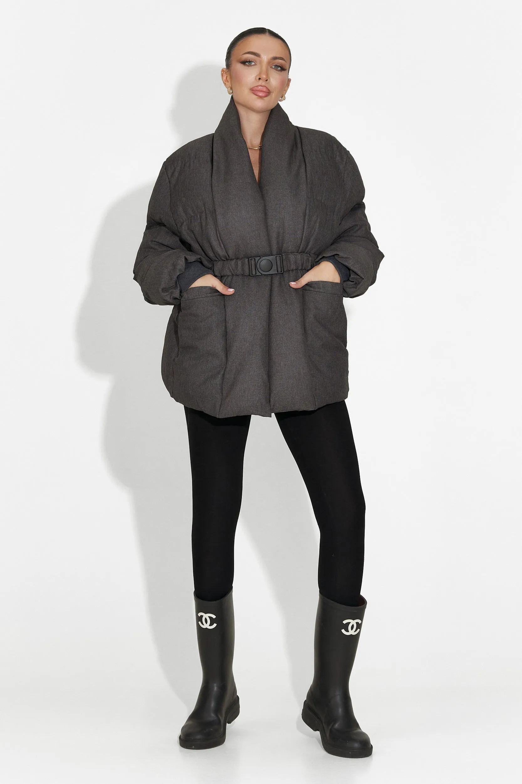 Geaca dama gri Kathea Bogas sold by bogas product image thumbnail 5