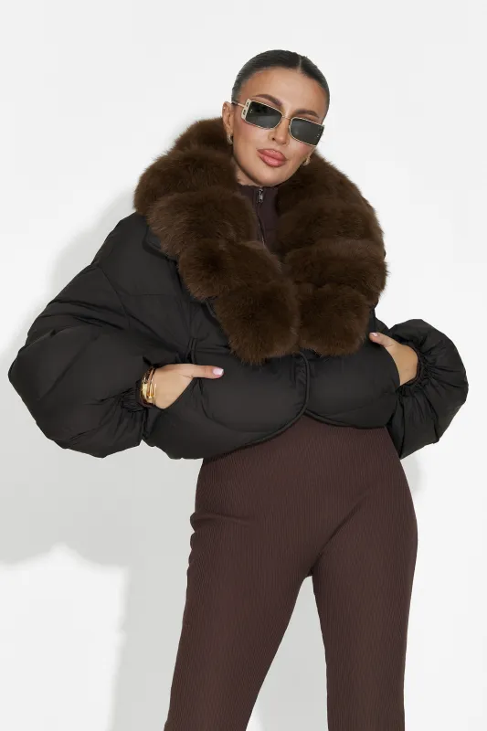 Geaca dama neagra Selvoria Bogas sold by bogas