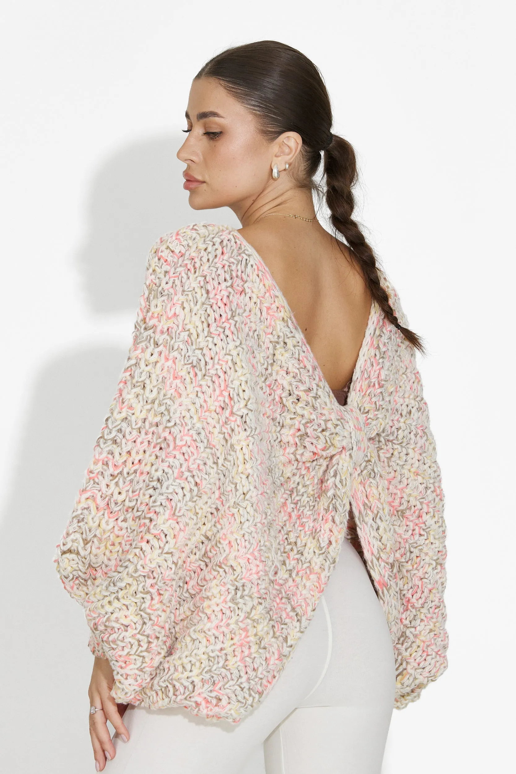 Pulover dama casual roz Miralis Bogas sold by bogas