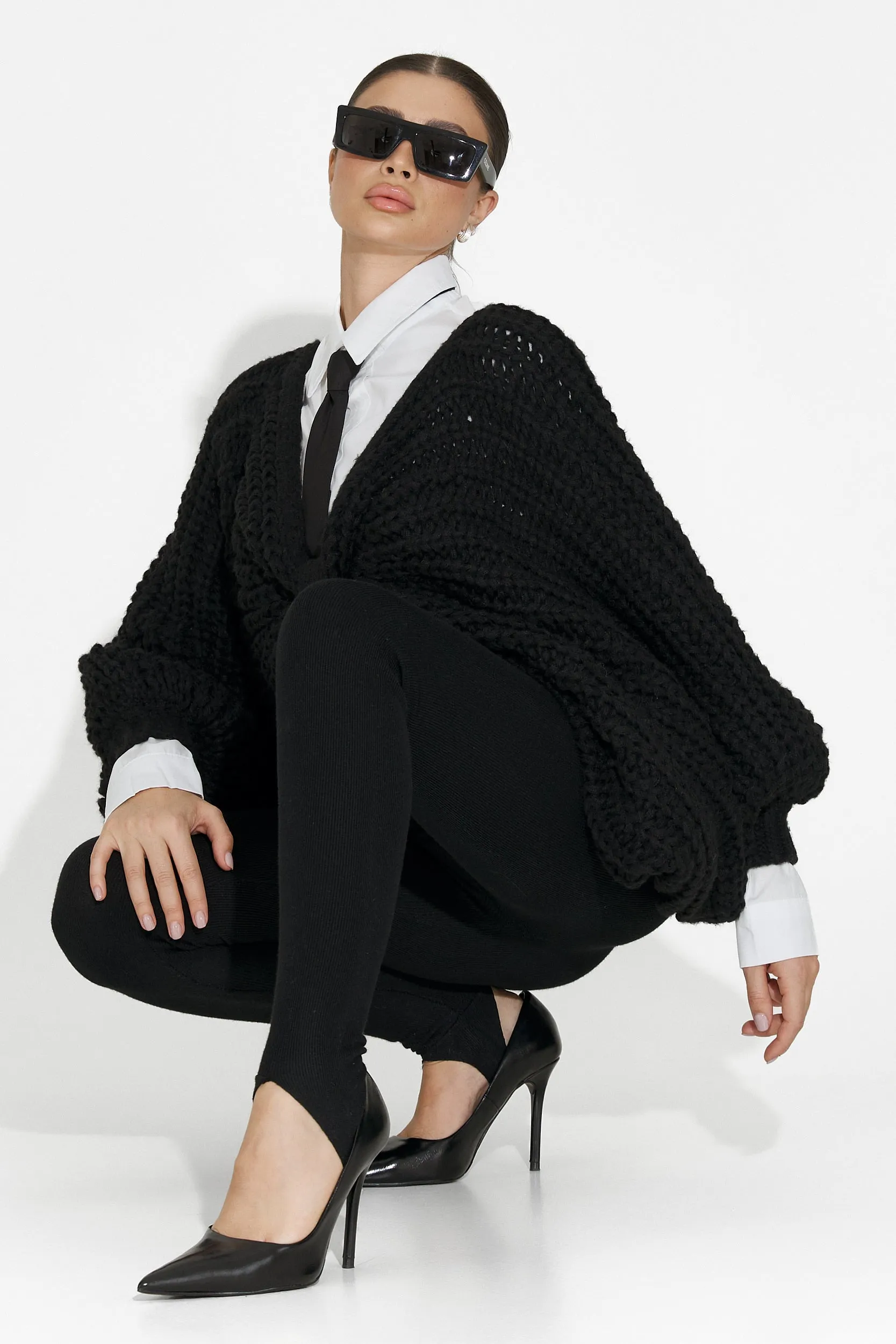 Pulover dama casual negru Raviana Bogas sold by bogas product image thumbnail 3