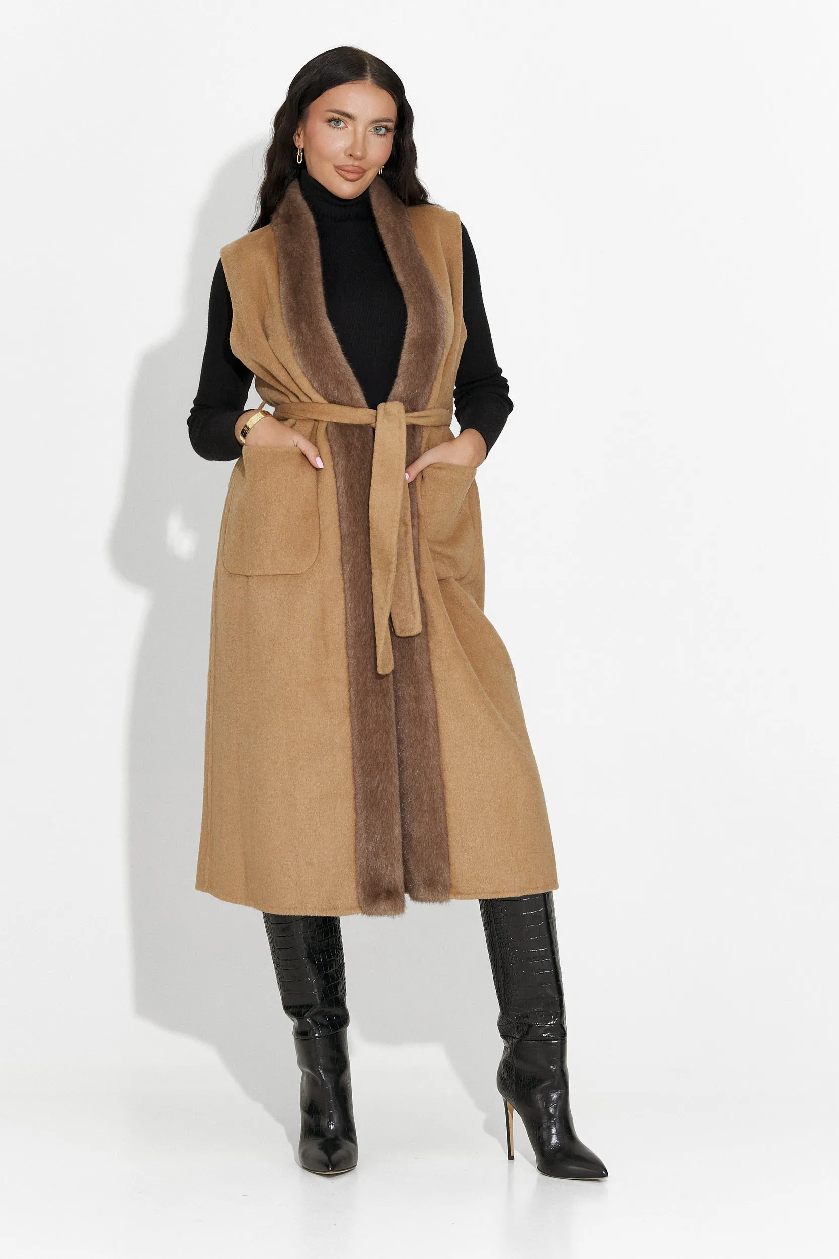 Vesta dama eleganta maro Brania Bogas sold by bogas