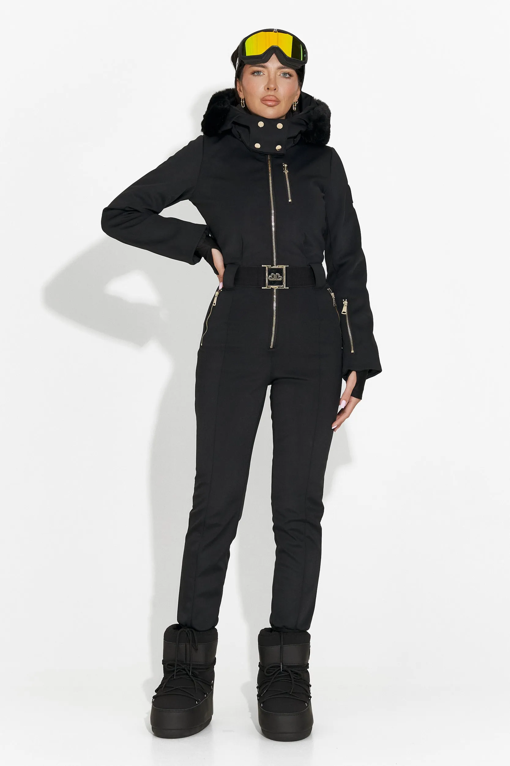 Salopeta ski casual neagra Frosina Bogas sold by bogas product image thumbnail 4