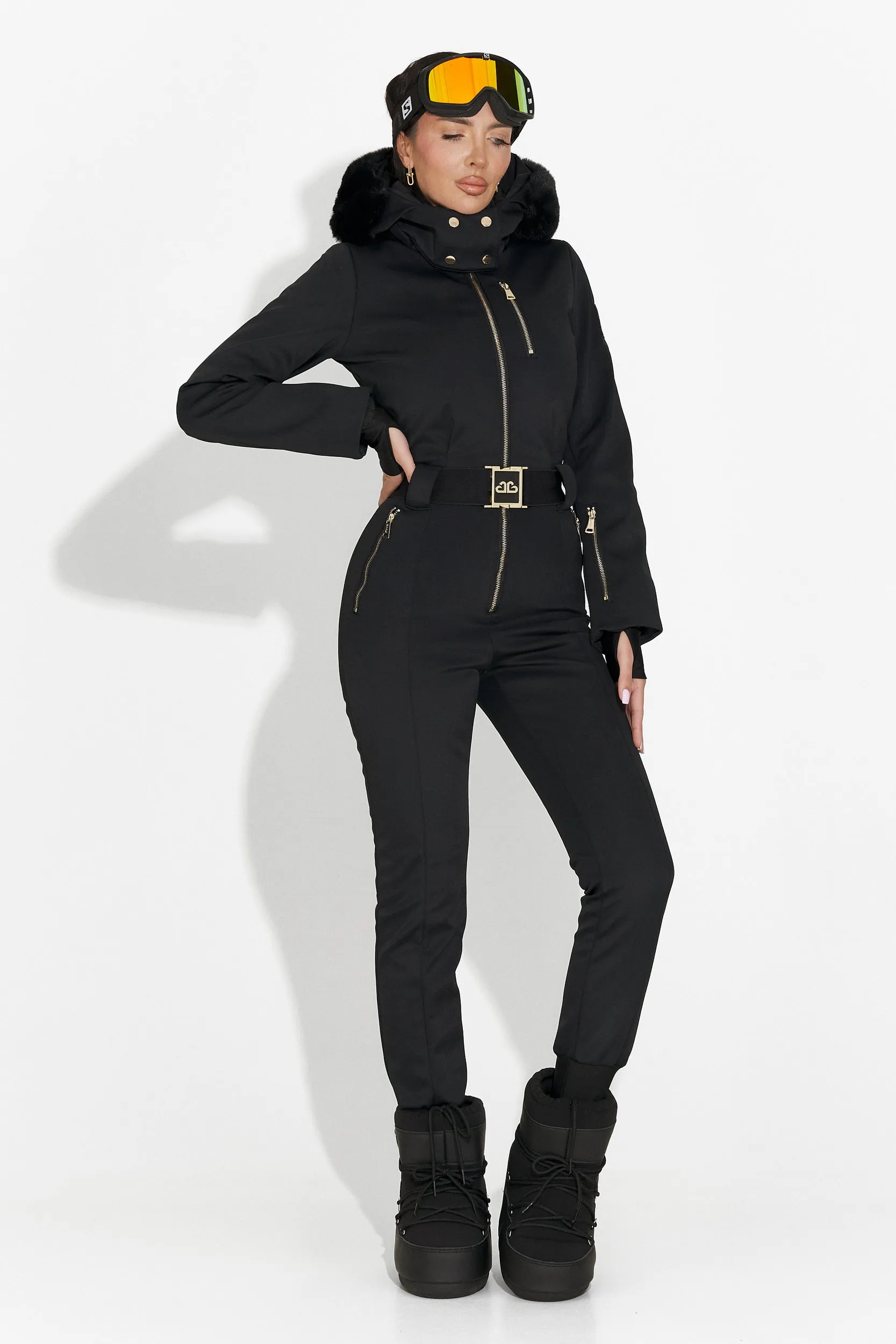 Salopeta ski casual neagra Frosina Bogas sold by bogas product image thumbnail 5