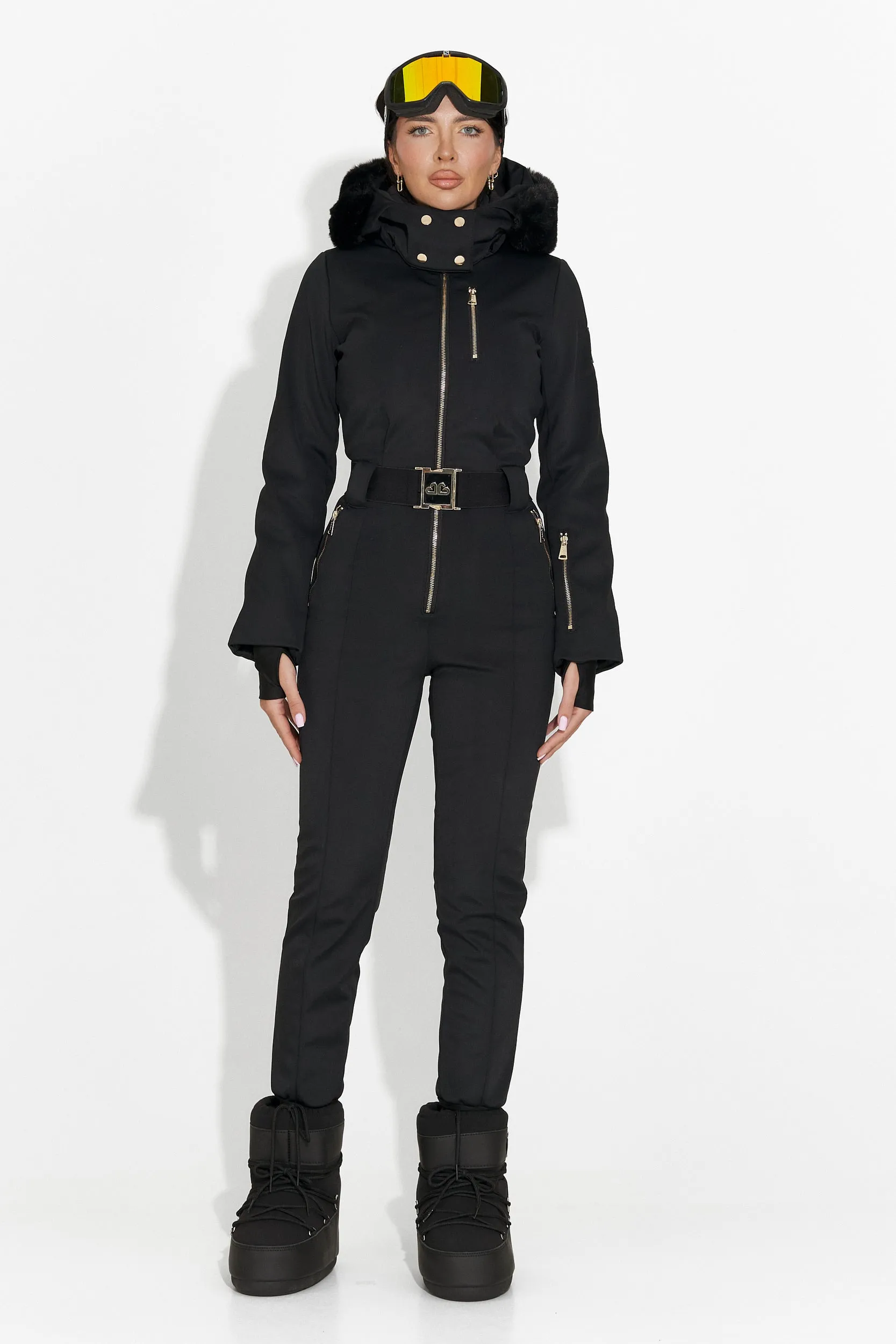 Salopeta ski casual neagra Frosina Bogas sold by bogas product image thumbnail 3