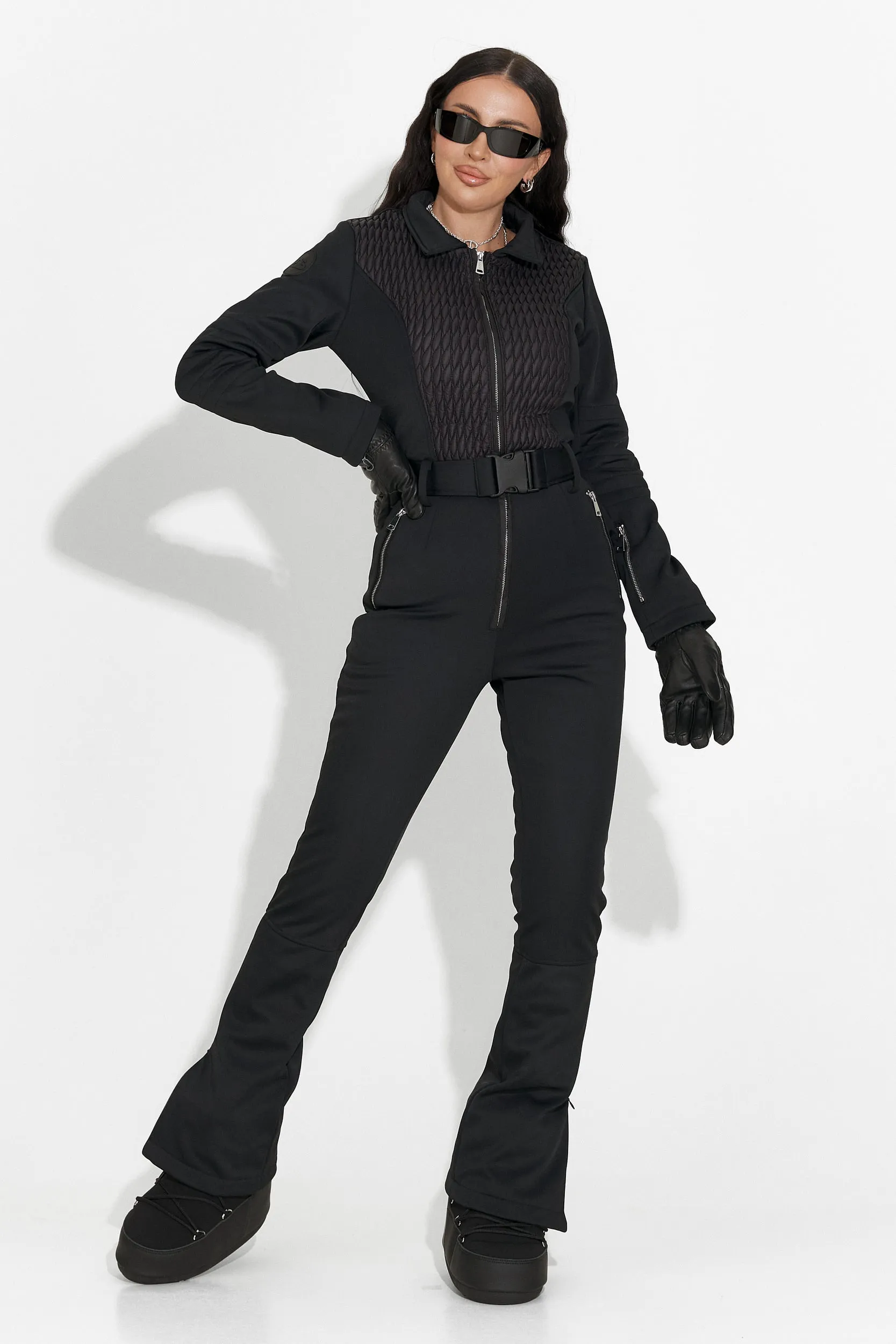 Salopeta ski casual neagra Jorena Bogas sold by bogas product image thumbnail 4