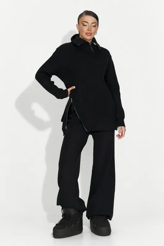 Compleu dama casual negru Arliena Bogas sold by bogas