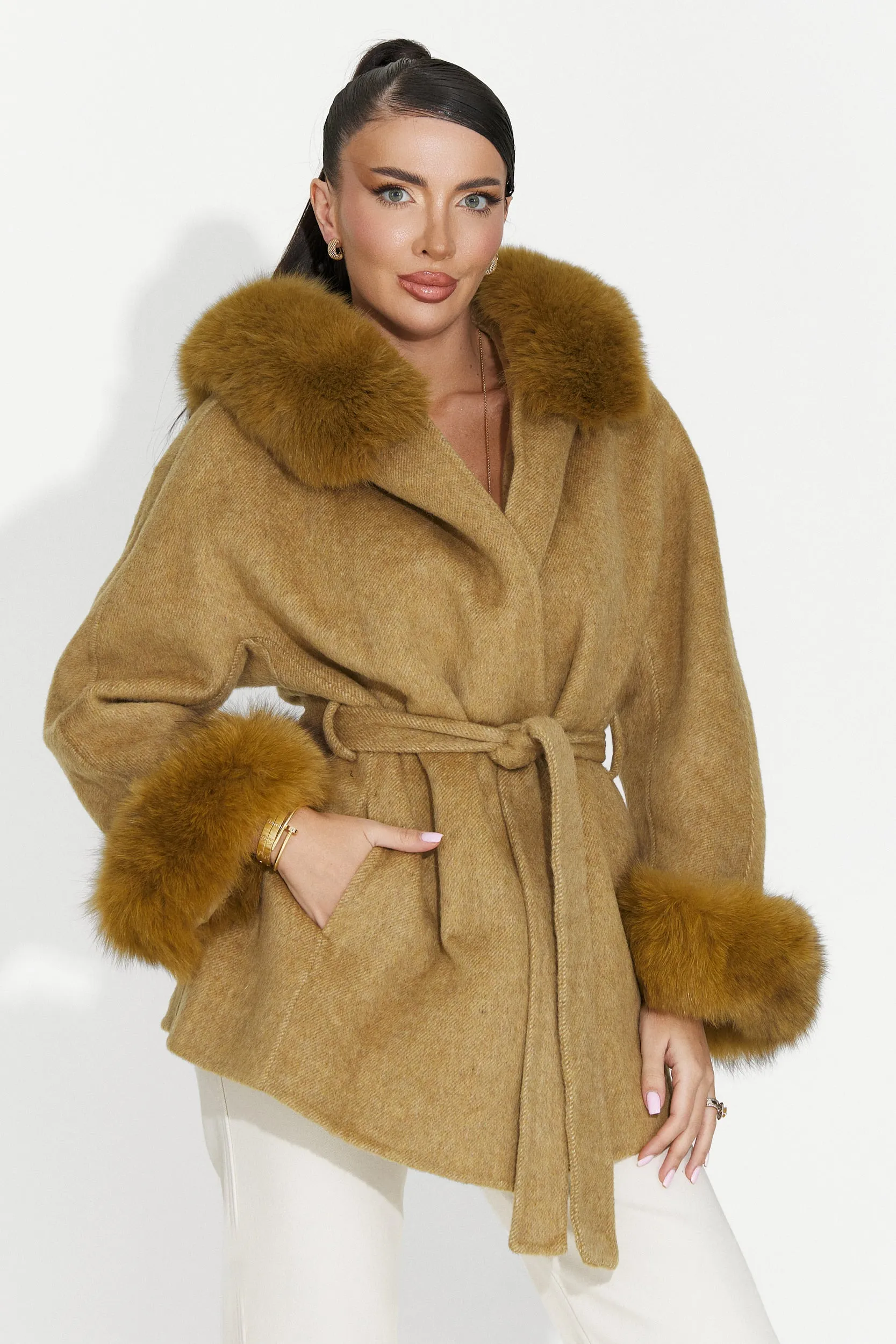 Palton dama elegant maro Betina Bogas sold by bogas