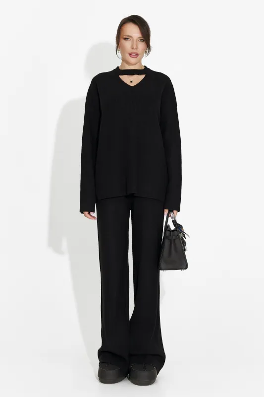 Compleu cu pantaloni negru Kania Bogas sold by bogas