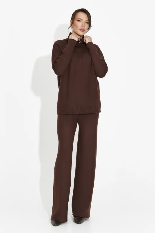 Compleu cu pantaloni maro Lebrisa Bogas sold by bogas