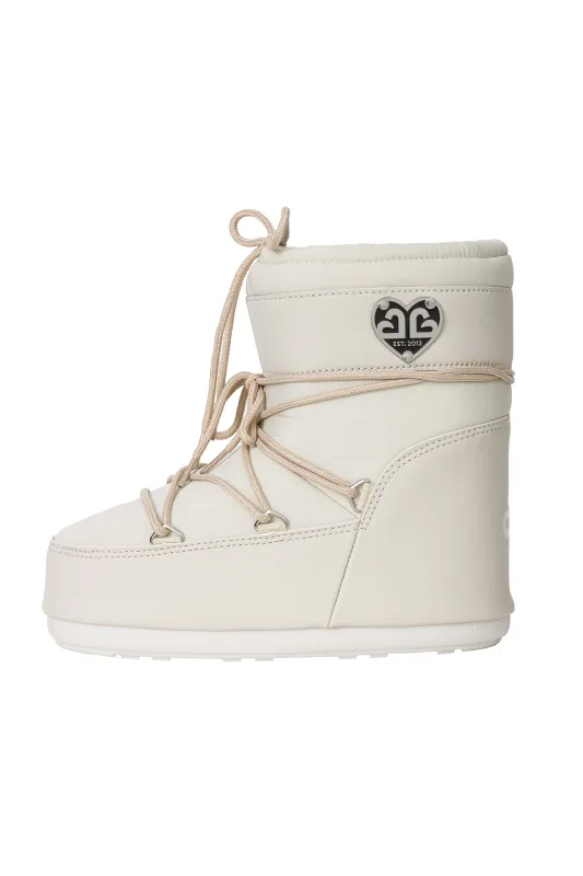 [Resigilat] Boots dama bej Sameria Bogas made by bogas