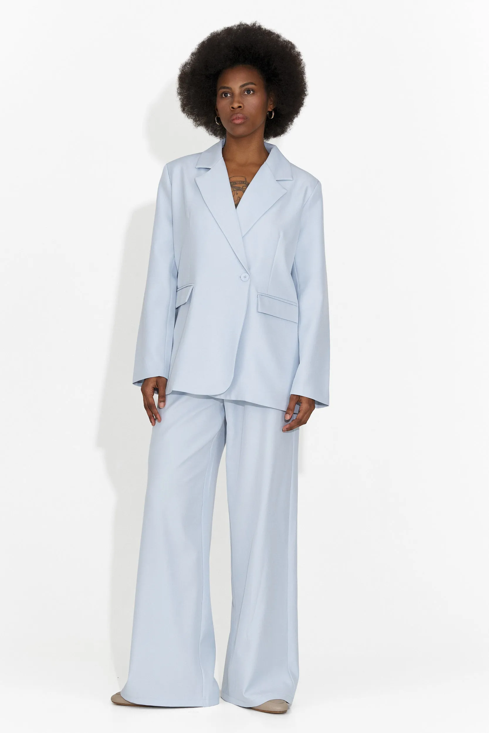 Compleu dama elegant bleu Timelia Bogas sold by bogas