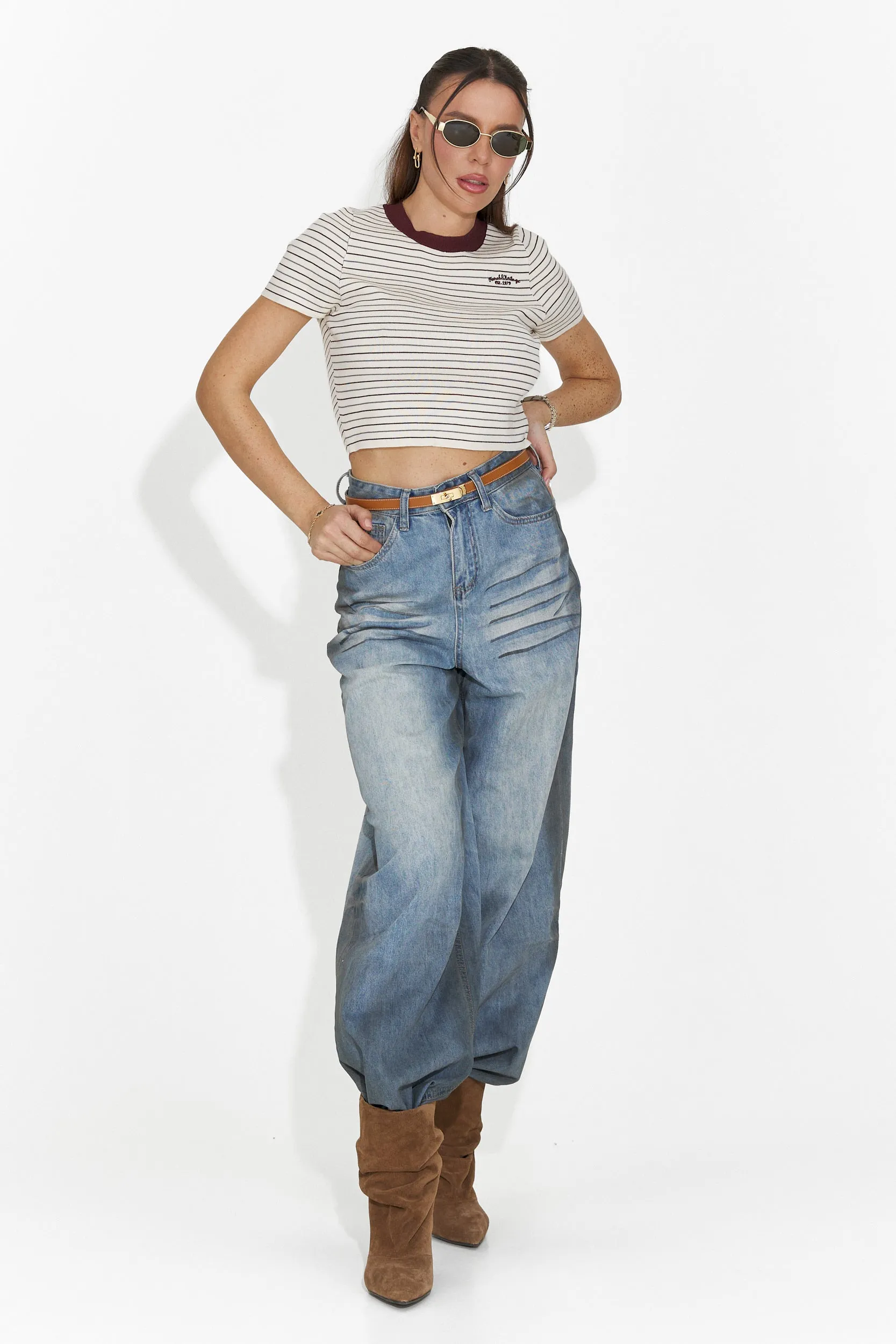 Blugi dama casual albastri Siminia Bogas sold by bogas product image thumbnail 4