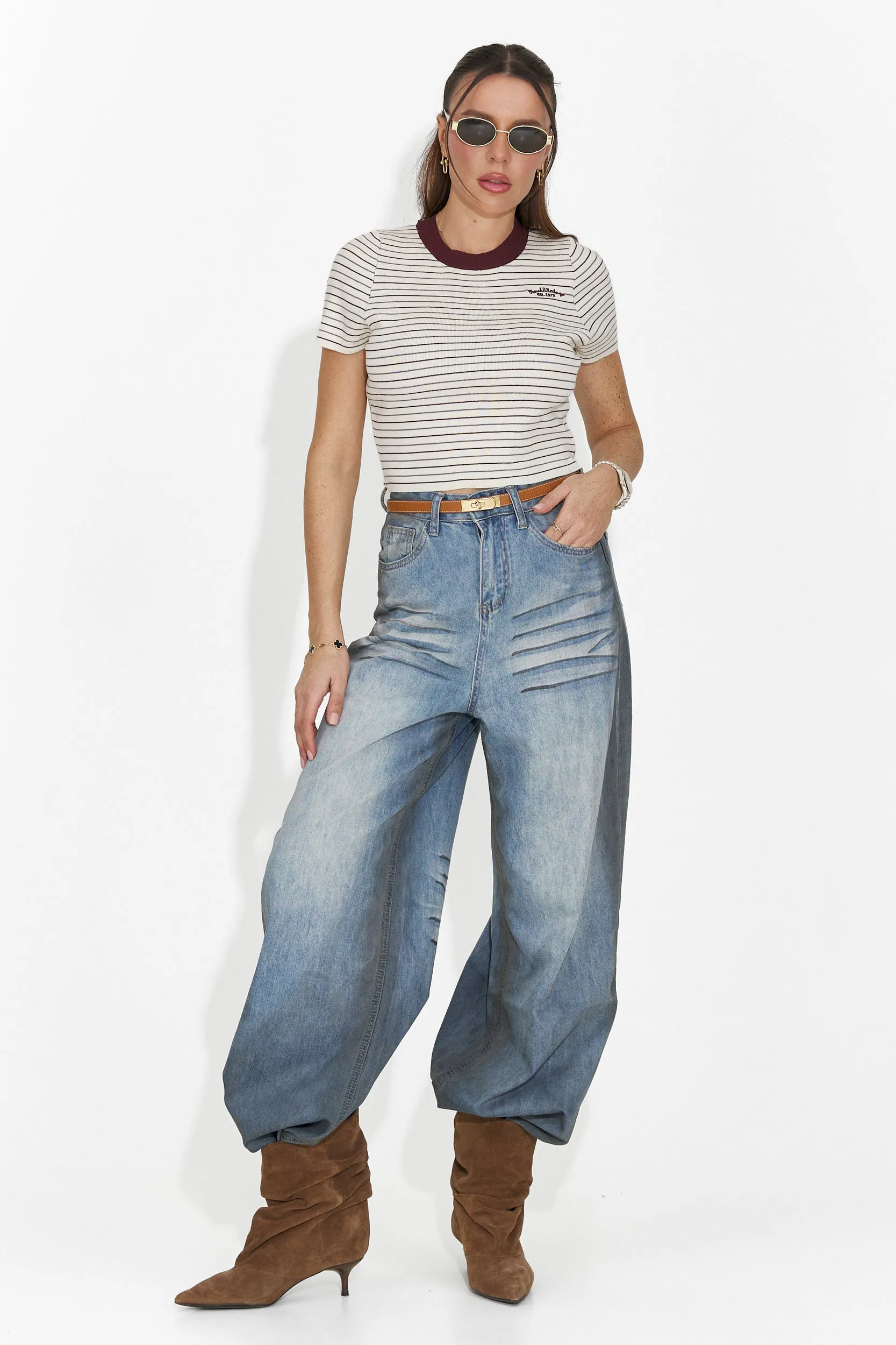 Blugi dama casual albastri Siminia Bogas sold by bogas product image thumbnail 2