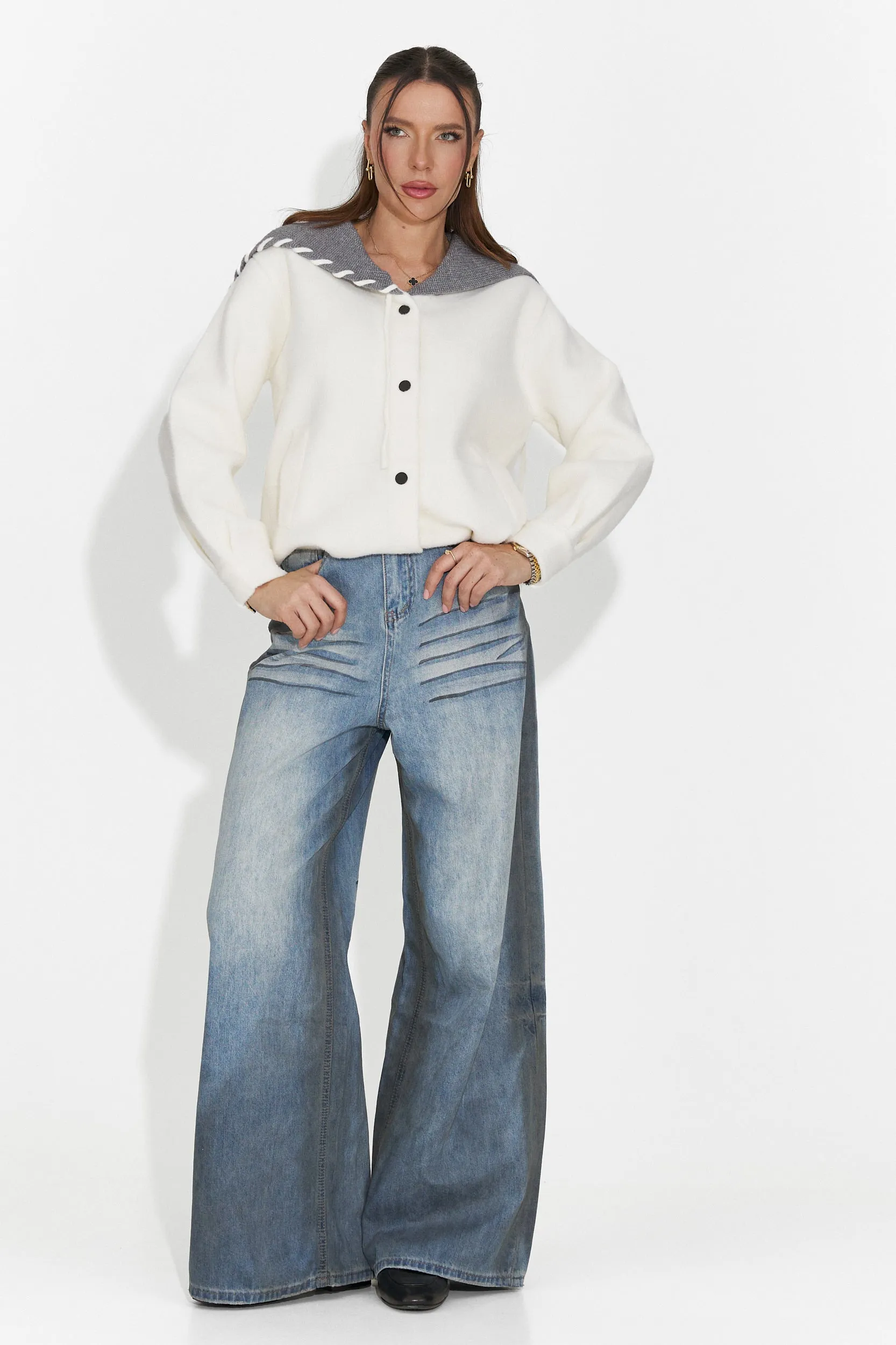 Blugi dama casual albastri Siminia Bogas sold by bogas product image thumbnail 5