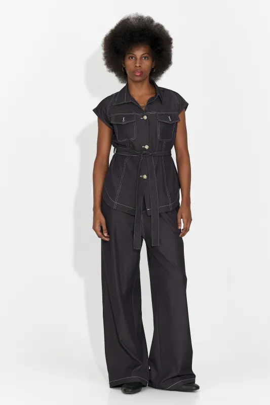 Compleu dama casual negru Enolia Bogas sold by bogas