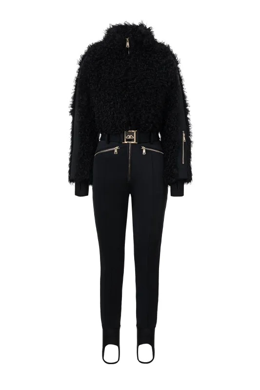 [Resigilat] Salopeta ski casual neagra Alycia Bogas sold by bogas