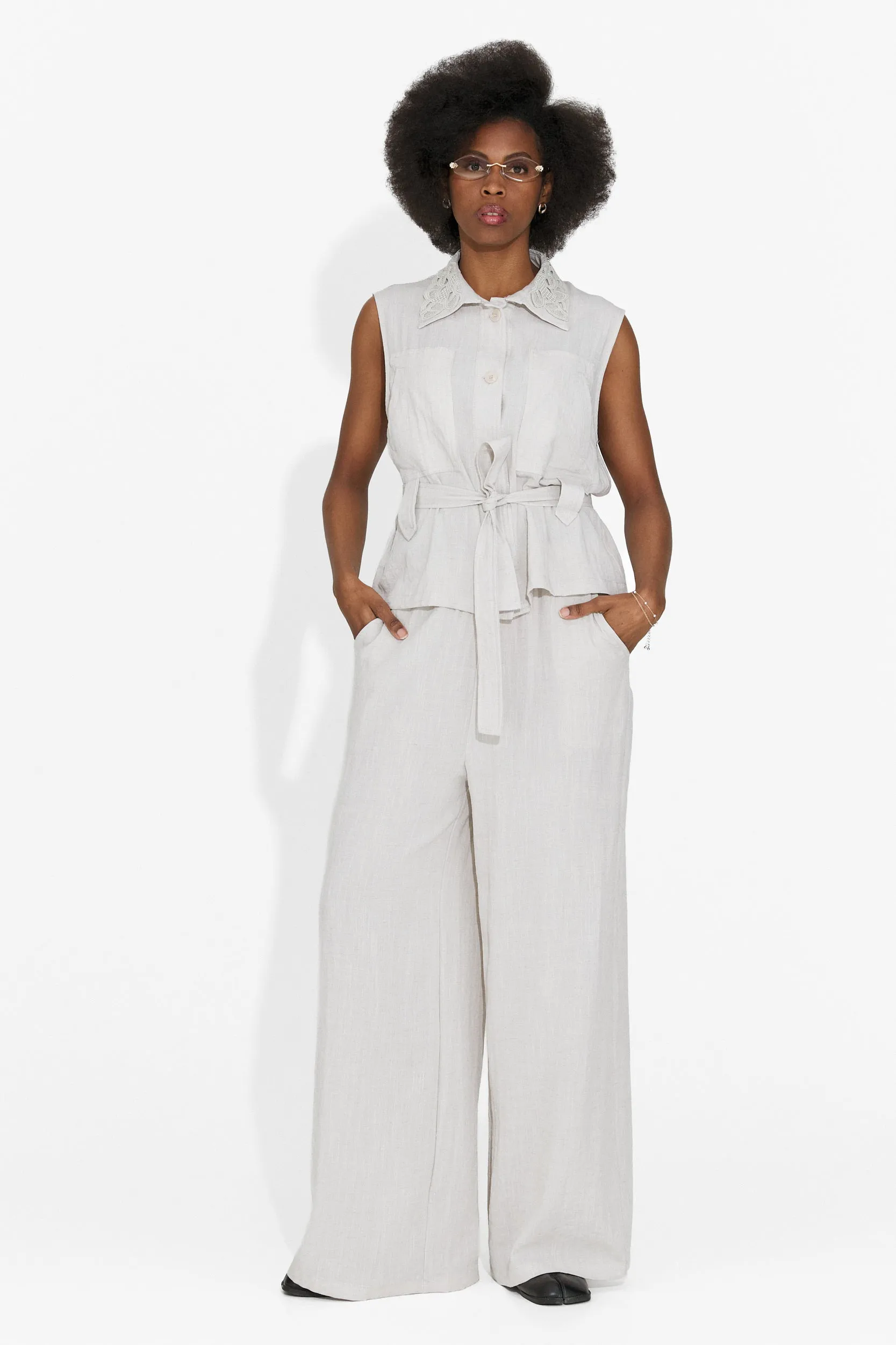 Compleu dama casual bej Camelia Bogas sold by bogas product image thumbnail 4