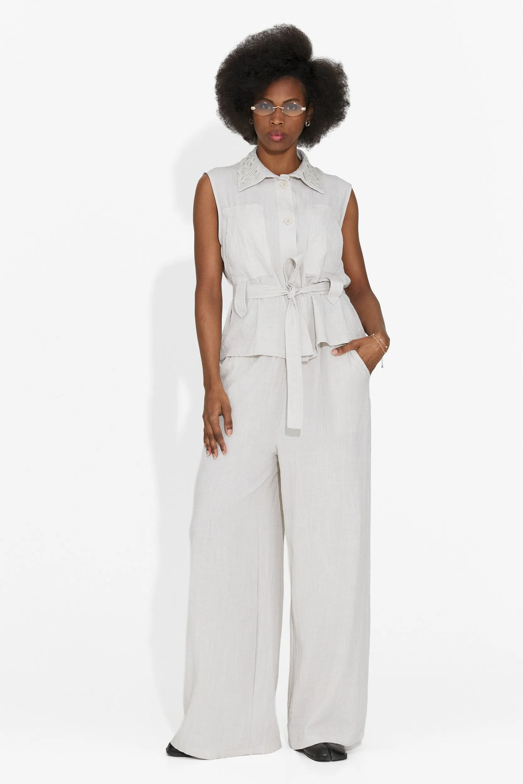 Compleu dama casual bej Camelia Bogas sold by bogas product image thumbnail 5