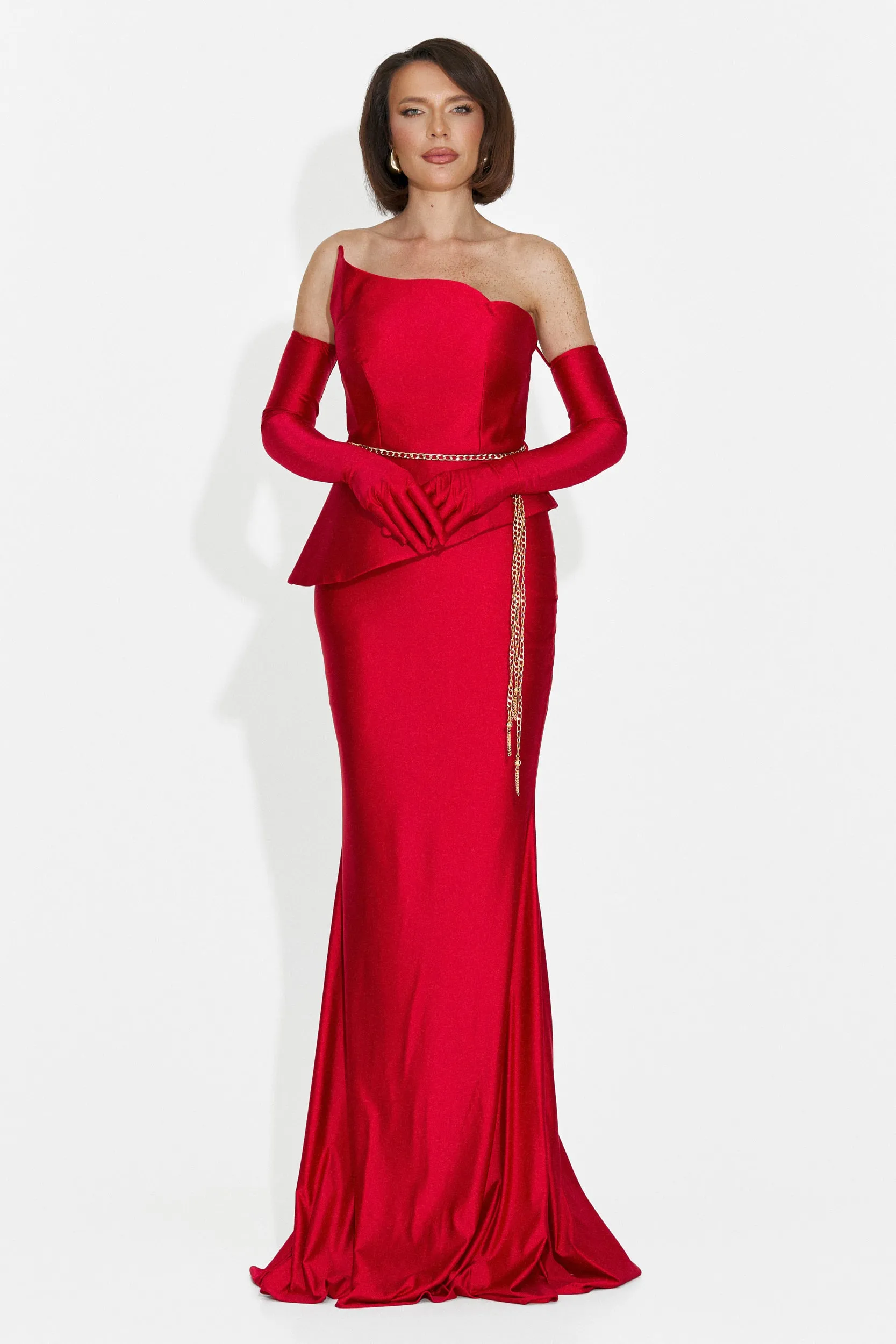 Rochie dama lunga rosie Merle Bogas sold by bogas product image thumbnail 5