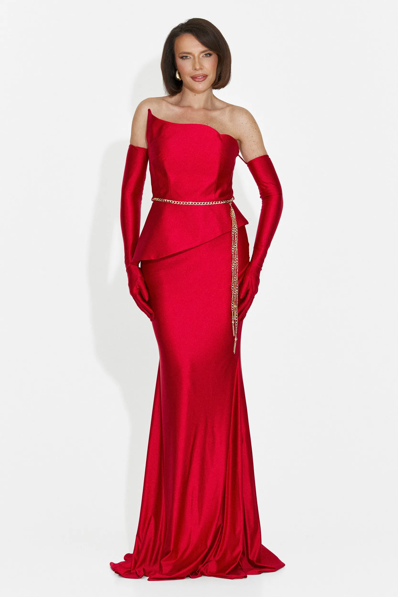 Rochie dama lunga rosie Merle Bogas sold by bogas product image thumbnail 4