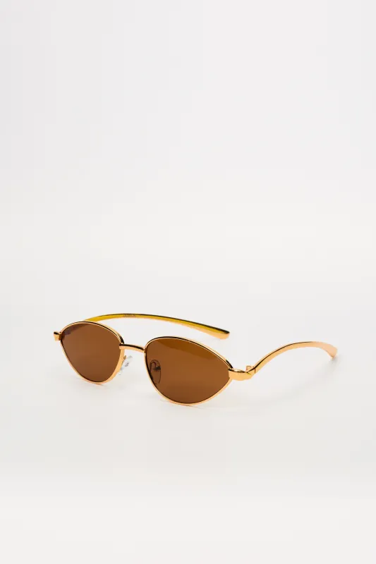 Ochelari dama de soare maro Lark Bogas made by bogas