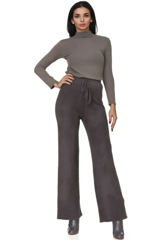 Pantaloni dama casual gri Pasmis Bogas sold by bogas
