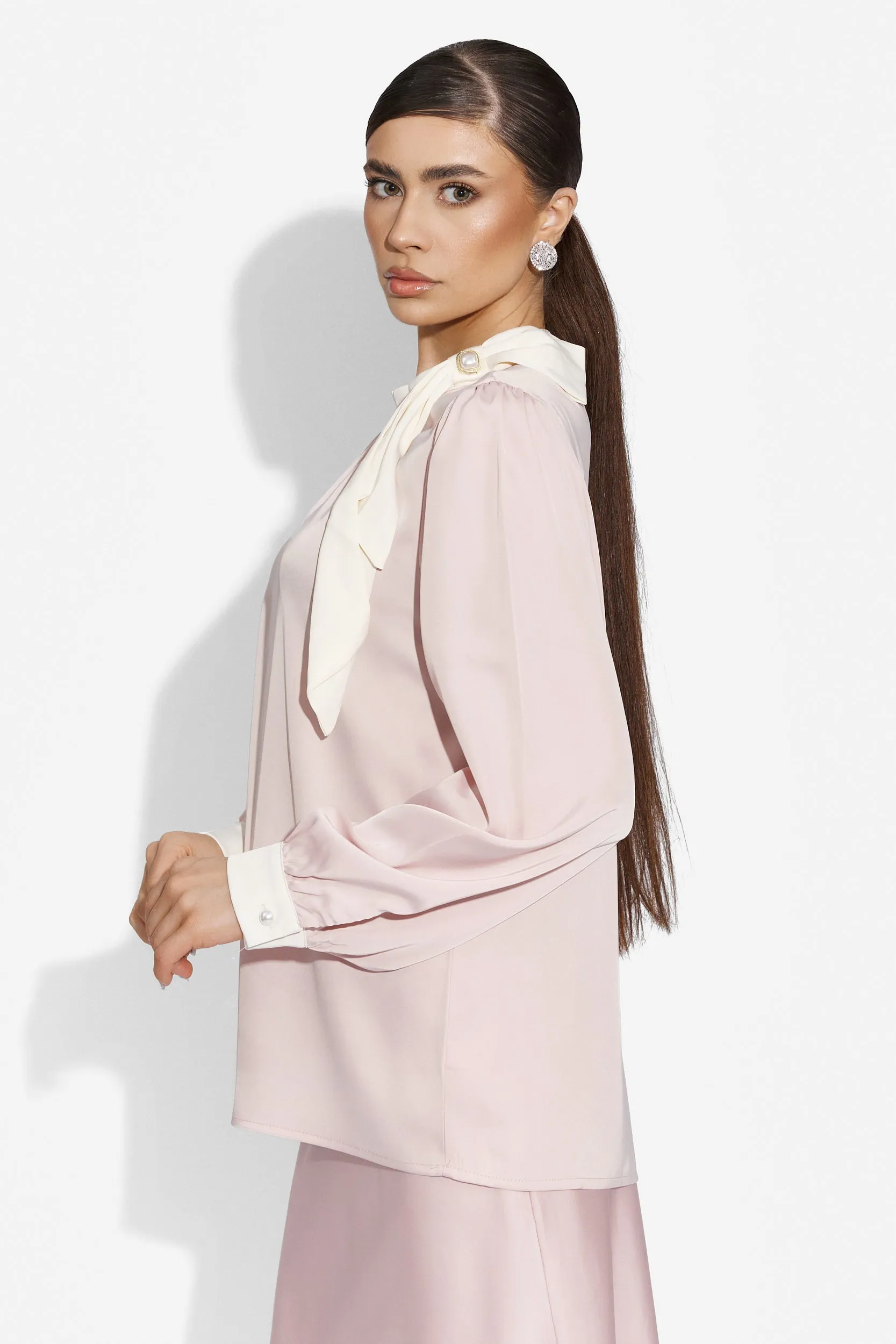 Camasa dama eleganta roz Kemiti Bogas sold by bogas product image thumbnail 4