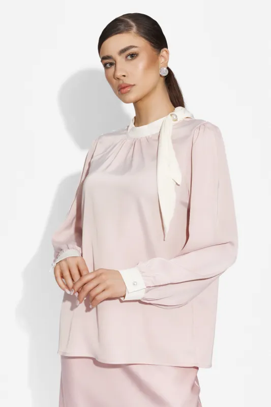 Camasa dama eleganta roz Kemiti Bogas sold by bogas