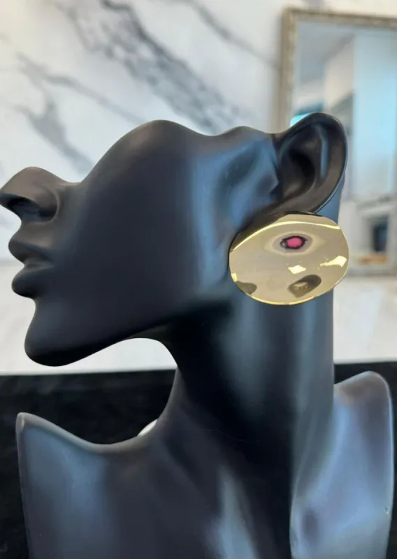 Cercei dama aurii Neliai Bogas sold by bogas