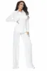 Compleu dama elegant alb Byscona Bogas sold by bogas