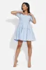 Rochie dama scurta bleu Maceira Bogas sold by bogas