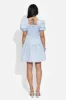 Rochie dama scurta bleu Maceira Bogas sold by bogas