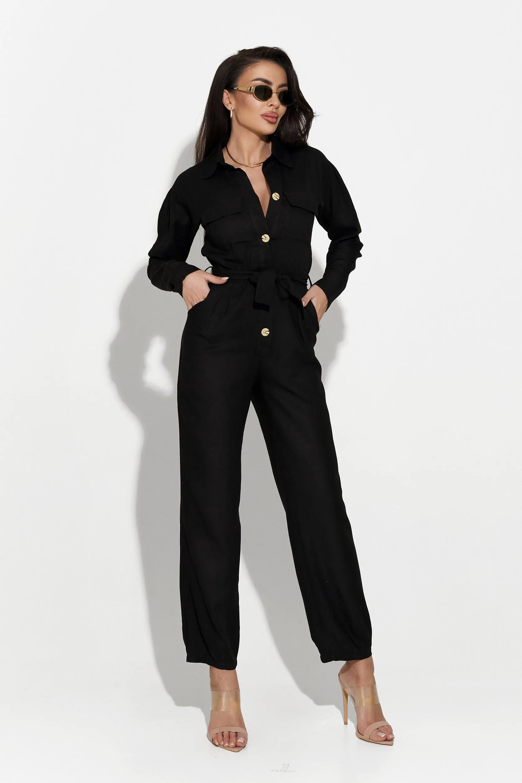 Salopeta dama casual neagra Ventasy Bogas sold by bogas product image thumbnail 4