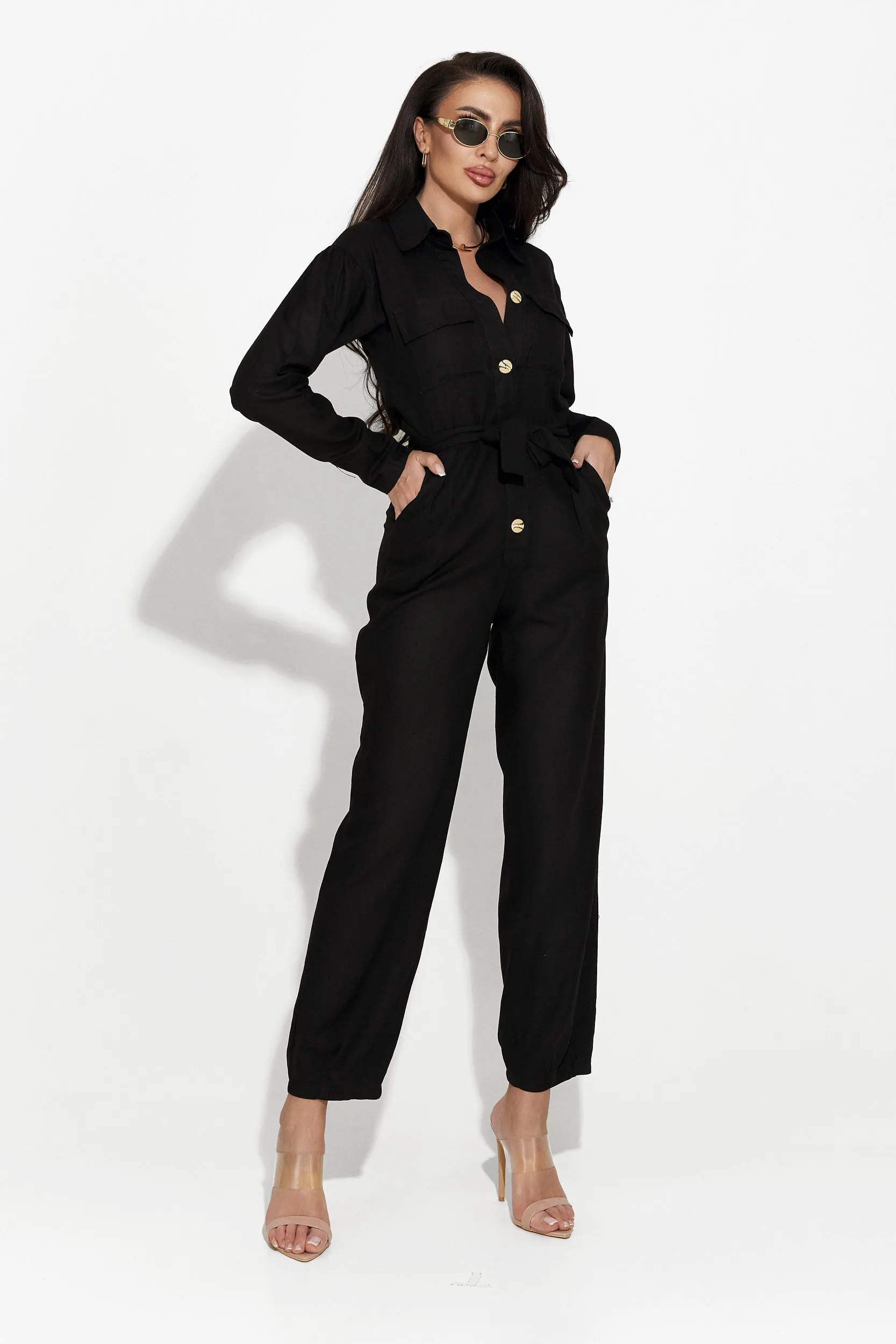 Salopeta dama casual neagra Ventasy Bogas sold by bogas product image thumbnail 5