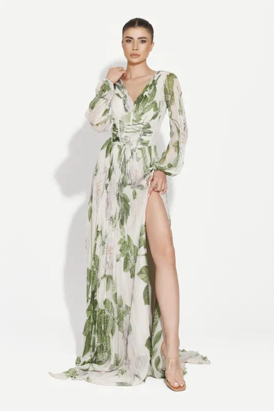 Rochie dama lunga alba Sintia Bogas sold by bogas