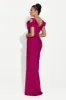 Rochie dama lunga fucsia Soley Bogas sold by bogas