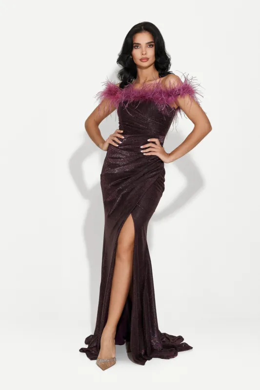 Rochie dama lunga vinisie Charisa Bogas sold by bogas
