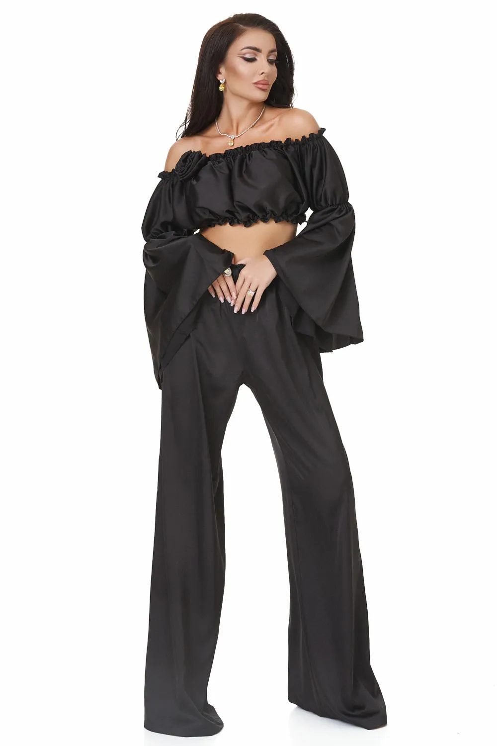 Compleu dama elegant negru Energya Bogas sold by bogas product image thumbnail 4