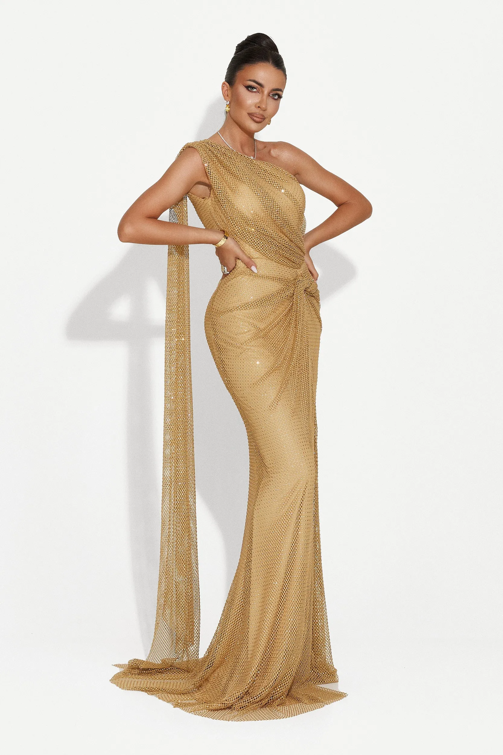 Rochie dama lunga bej Casida Bogas sold by bogas product image thumbnail 4