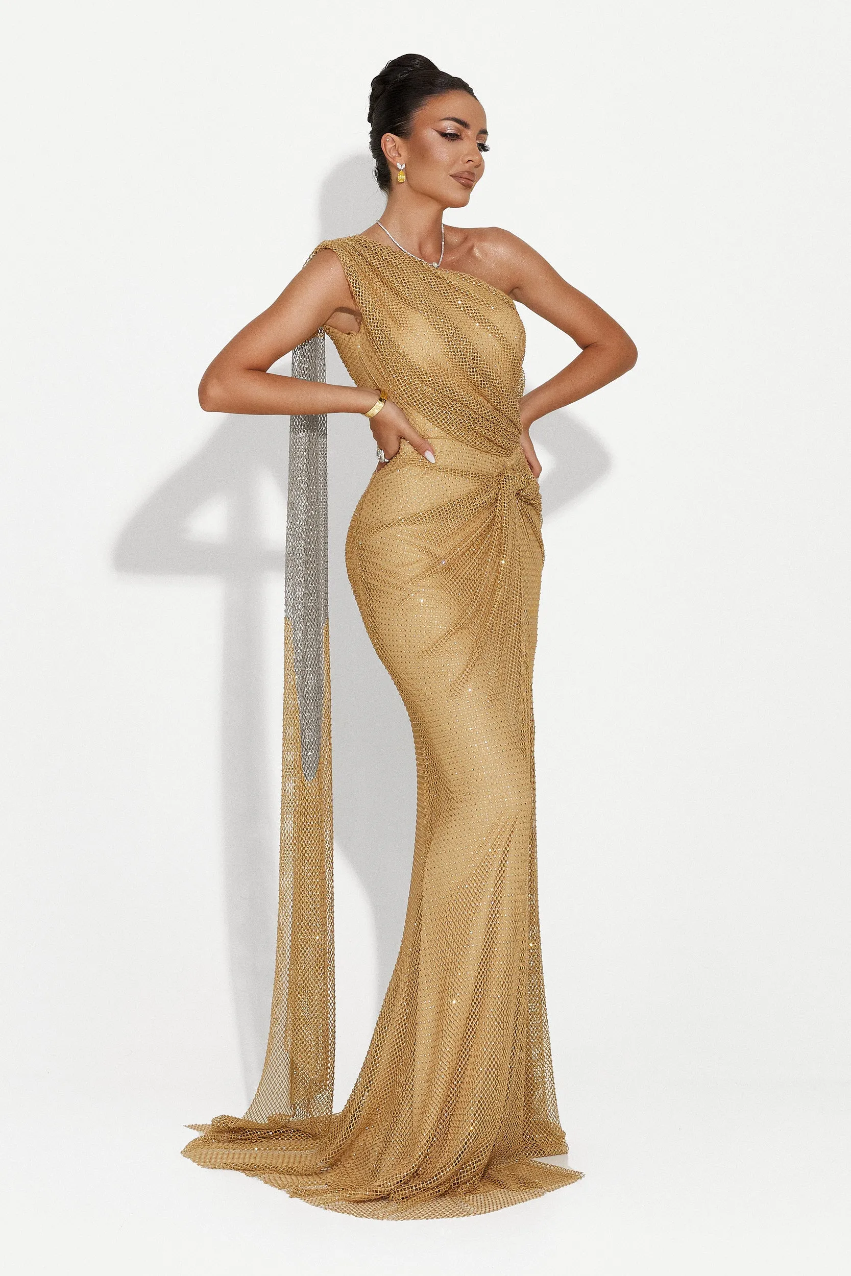 Rochie dama lunga bej Casida Bogas sold by bogas product image thumbnail 5