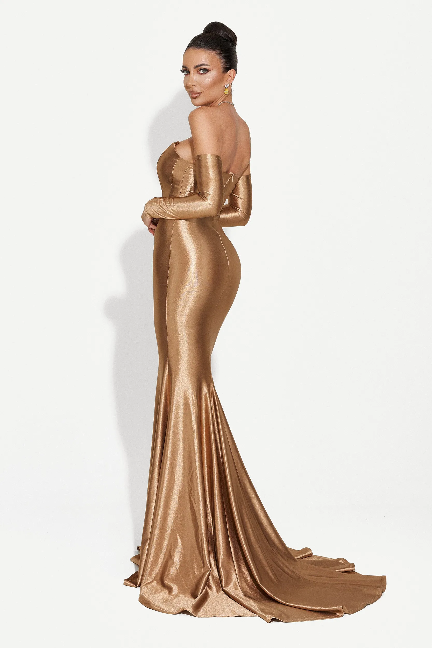 Rochie dama lunga aurie Malonia Bogas sold by bogas product image thumbnail 5