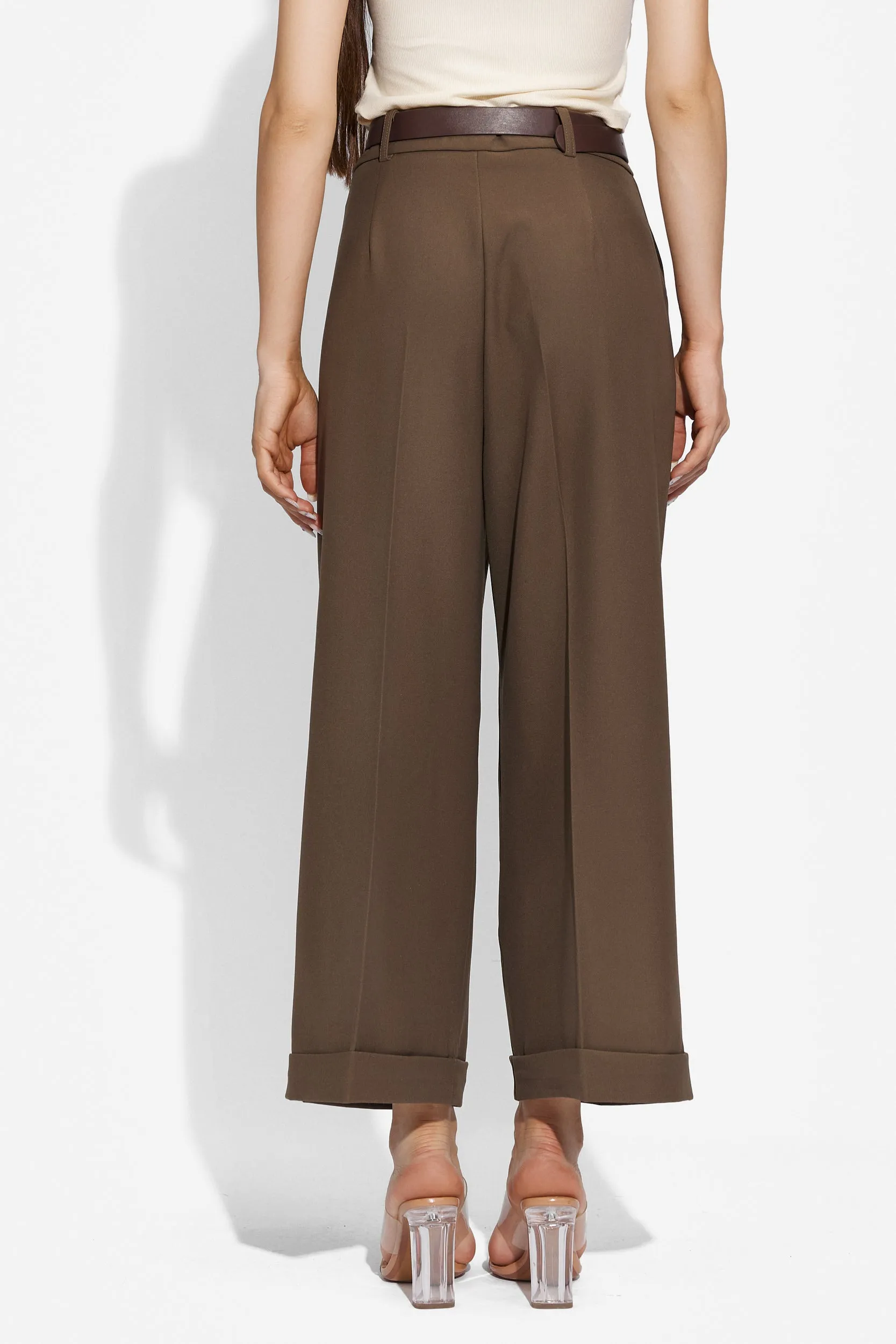 Pantaloni dama eleganti maro Apelas Bogas sold by bogas product image thumbnail 2